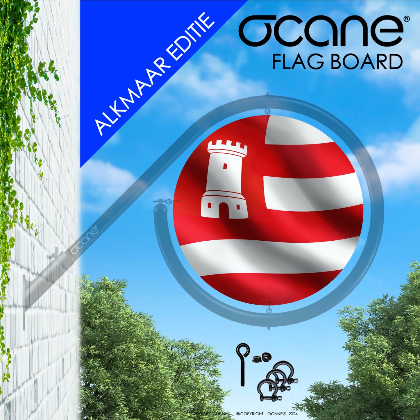 OCANE-FLAG BOARD ALKMAAR
