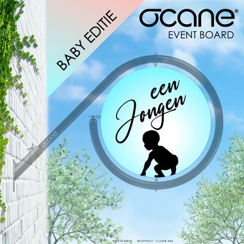 OCANE Event Board Baby editie...een jongen!