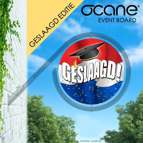 OCANE Event Board Hoera GESLAAGD!