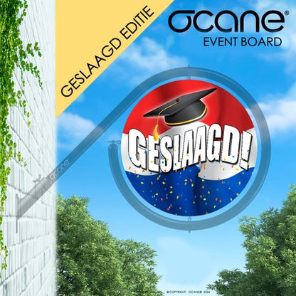 OCANE Event Board Hoera GESLAAGD!