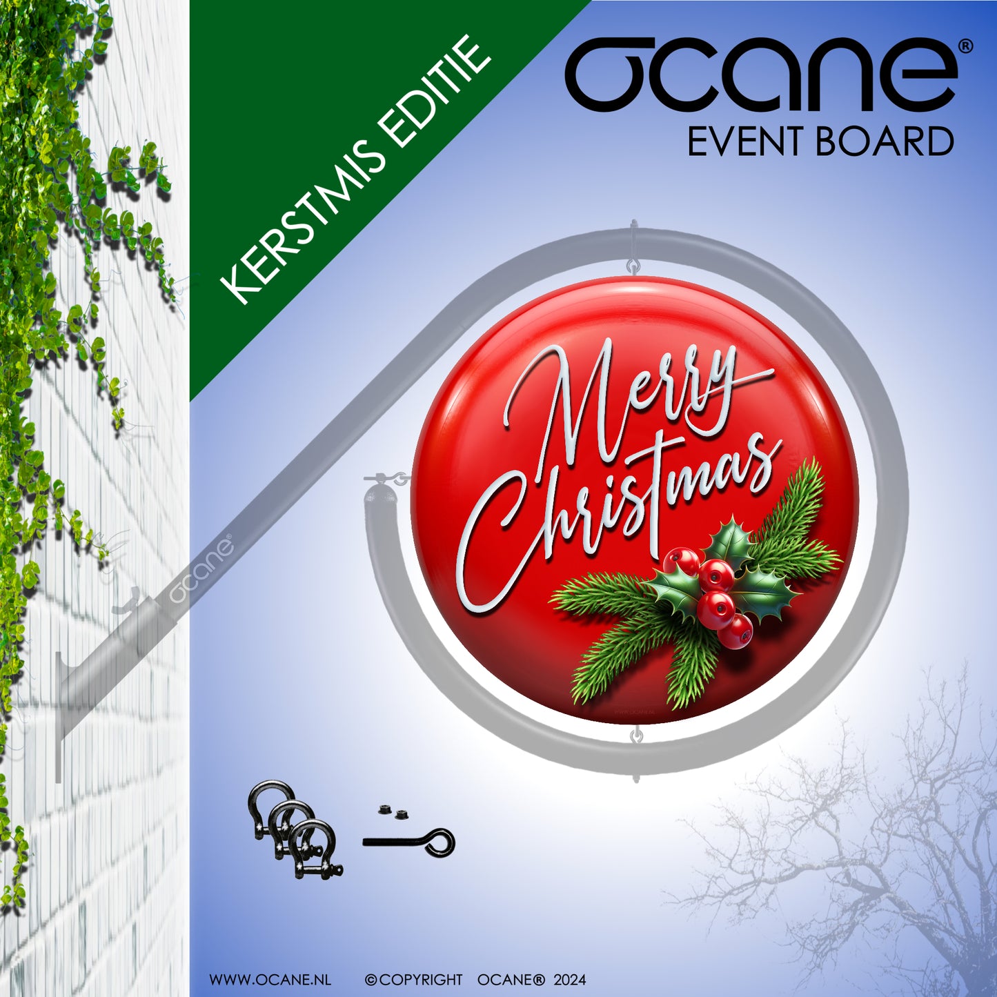 OCANE-EVENT BOARD MERRY CHRISTMAS