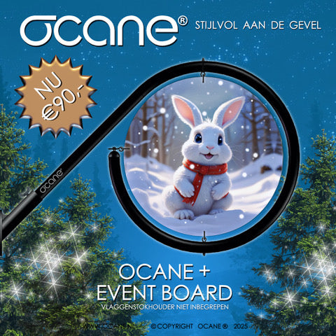 OCANE + KONIJN KERST BORD
