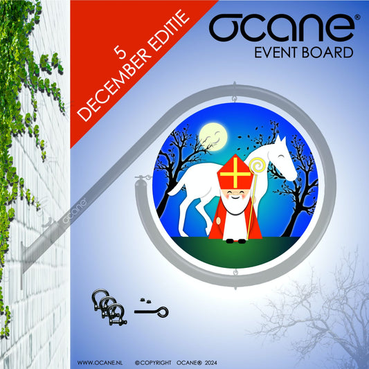 OCANE-EVENT BOARD SINTERKLAAS MET PAARD