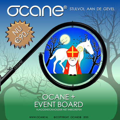 OCANE + SINTERKLAAS MET PAARD BORD