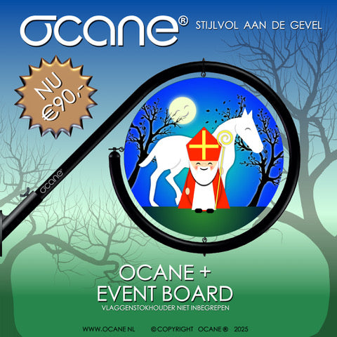 OCANE + SINTERKLAAS MET PAARD BORD