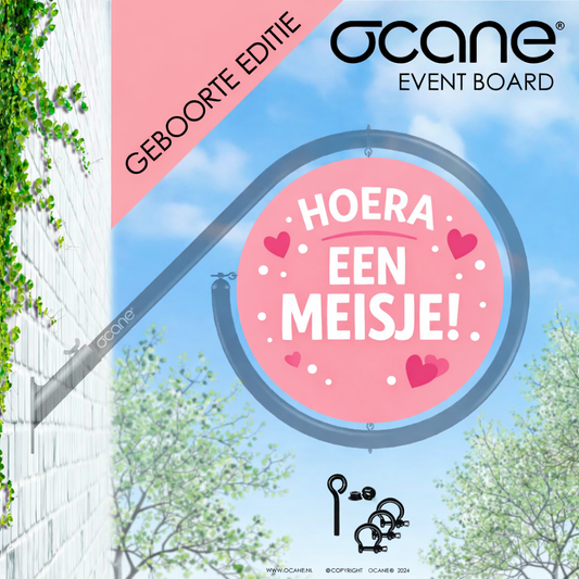 OCANE-EVENT BOARD Hoera een meisje!